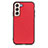 Funda Lujo Cuero Carcasa B03H para Samsung Galaxy S21 FE 5G Rojo