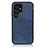 Funda Lujo Cuero Carcasa B03H para Samsung Galaxy S23 Ultra 5G Azul