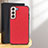 Funda Lujo Cuero Carcasa B03H para Samsung Galaxy S24 Plus 5G Rojo