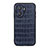 Funda Lujo Cuero Carcasa B04H para Huawei Honor X40i 5G Azul