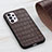 Funda Lujo Cuero Carcasa B04H para Samsung Galaxy A33 5G Marron