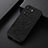 Funda Lujo Cuero Carcasa B05H para Huawei Honor 60 5G Negro