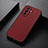 Funda Lujo Cuero Carcasa B05H para Huawei Nova Y71 Rojo