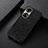 Funda Lujo Cuero Carcasa B05H para Huawei P50 Negro