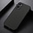 Funda Lujo Cuero Carcasa B05H para Oppo A76 Negro