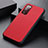 Funda Lujo Cuero Carcasa B05H para Samsung Galaxy S20 FE (2022) 5G Rojo