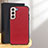 Funda Lujo Cuero Carcasa B05H para Samsung Galaxy S24 5G Rojo