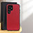 Funda Lujo Cuero Carcasa B05H para Samsung Galaxy S24 Ultra 5G Rojo