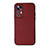 Funda Lujo Cuero Carcasa B05H para Xiaomi Mi 12 5G Rojo