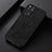 Funda Lujo Cuero Carcasa B05H para Xiaomi Redmi Note 11 4G (2022) Negro