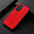 Funda Lujo Cuero Carcasa B05H para Xiaomi Redmi Note 11 4G (2022) Rojo