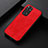 Funda Lujo Cuero Carcasa B05H para Xiaomi Redmi Note 11S 4G Rojo