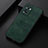 Funda Lujo Cuero Carcasa B06H para Oppo Reno7 SE 5G Verde