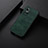 Funda Lujo Cuero Carcasa B06H para Realme GT Neo3 5G Verde