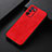 Funda Lujo Cuero Carcasa B07H para Oppo A54s Rojo