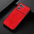 Funda Lujo Cuero Carcasa B07H para Oppo K10 5G Rojo