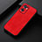 Funda Lujo Cuero Carcasa B07H para Oppo Reno7 SE 5G Rojo