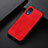 Funda Lujo Cuero Carcasa B07H para Samsung Galaxy A03 Core Rojo