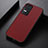 Funda Lujo Cuero Carcasa B07H para Xiaomi Poco F4 5G Rojo