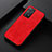 Funda Lujo Cuero Carcasa B07H para Xiaomi Redmi Note 11 Pro 4G Rojo