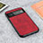 Funda Lujo Cuero Carcasa B08H para Google Pixel 6 5G Rojo