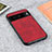 Funda Lujo Cuero Carcasa B08H para Google Pixel 7 5G Rojo