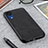 Funda Lujo Cuero Carcasa B08H para Samsung Galaxy A03 Core Negro