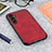 Funda Lujo Cuero Carcasa B08H para Samsung Galaxy A14 5G Rojo