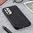 Funda Lujo Cuero Carcasa B08H para Samsung Galaxy A23 4G Negro