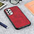 Funda Lujo Cuero Carcasa B08H para Samsung Galaxy A23 4G Rojo