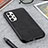 Funda Lujo Cuero Carcasa B08H para Samsung Galaxy A73 5G Negro