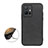 Funda Lujo Cuero Carcasa B08H para Vivo iQOO Z6 5G Negro