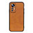 Funda Lujo Cuero Carcasa B08H para Xiaomi Mi 12 5G Marron