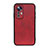 Funda Lujo Cuero Carcasa B08H para Xiaomi Mi 12 5G Rojo