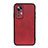 Funda Lujo Cuero Carcasa B08H para Xiaomi Mi 12 Lite 5G Rojo