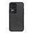 Funda Lujo Cuero Carcasa B08H para Xiaomi Redmi K50 5G Negro