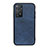 Funda Lujo Cuero Carcasa B08H para Xiaomi Redmi Note 11 Pro 4G Azul