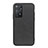 Funda Lujo Cuero Carcasa B08H para Xiaomi Redmi Note 11 Pro 4G Negro