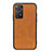 Funda Lujo Cuero Carcasa B08H para Xiaomi Redmi Note 12 Pro 4G Marron