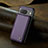 Funda Lujo Cuero Carcasa C01S para Google Pixel 8 5G Morado