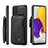 Funda Lujo Cuero Carcasa C01S para Samsung Galaxy A72 4G Negro