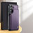 Funda Lujo Cuero Carcasa C02S para Samsung Galaxy S24 5G Morado