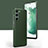 Funda Lujo Cuero Carcasa C04 para Samsung Galaxy S22 5G Verde