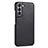 Funda Lujo Cuero Carcasa C05 para Samsung Galaxy S22 Plus 5G Negro