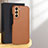 Funda Lujo Cuero Carcasa C05 para Samsung Galaxy S24 Plus 5G Marron