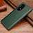 Funda Lujo Cuero Carcasa DL1 para Huawei P50e Verde