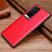 Funda Lujo Cuero Carcasa DL1 para Vivo X60 Pro+ Plus 5G Rojo