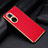 Funda Lujo Cuero Carcasa DL2 para Huawei Honor 50 5G Rojo