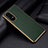 Funda Lujo Cuero Carcasa DL2 para Huawei P50e Verde