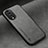 Funda Lujo Cuero Carcasa DY1 para Huawei Honor 80 5G Gris